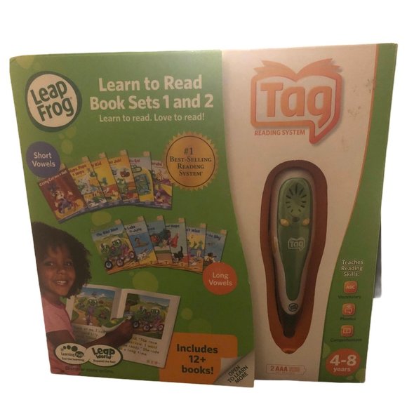 Leapfrog TAG Reading System w/ book sets 1 and 2 - Picture 2 of 2